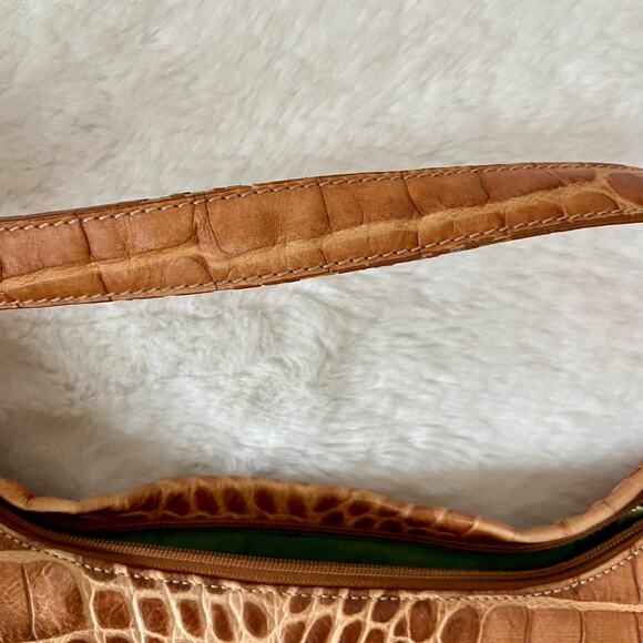 Donald J. Pliner Croc Embossed Shoulder Bag - Picture 11 of 12